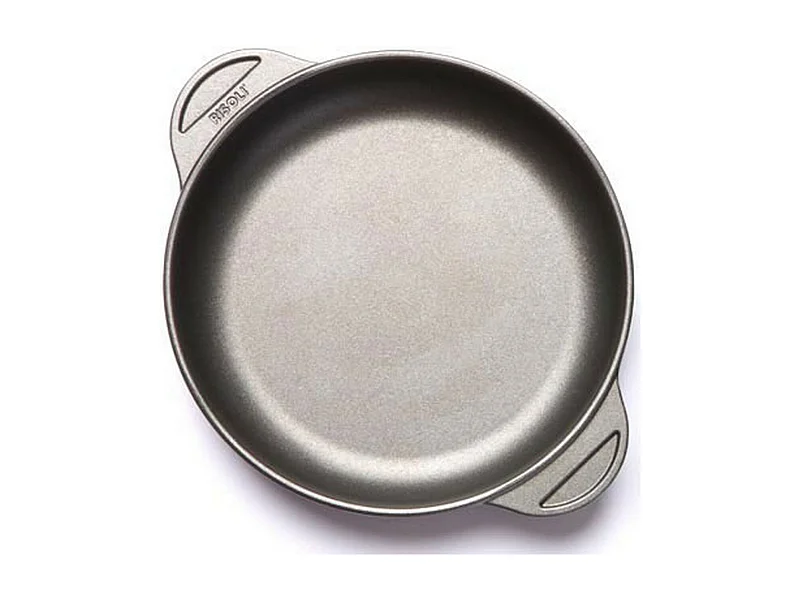 Niski Rondel Mini Porcje, Czarny, 14x14x3 cm, Risolì