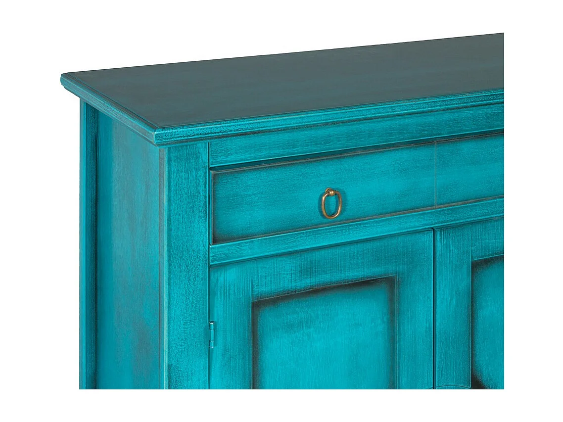 Kledingkast Canton, Blauw, 85x37x115 cm, EPIKASA