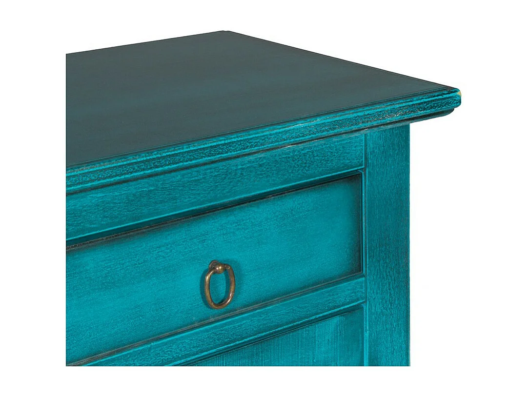 Kledingkast Canton, Blauw, 85x37x115 cm, EPIKASA