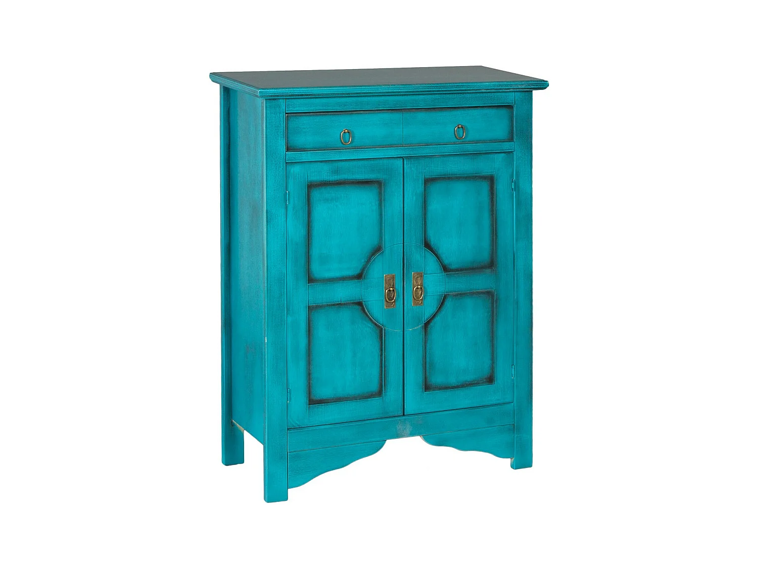 Kledingkast Canton, Blauw, 85x37x115 cm, EPIKASA