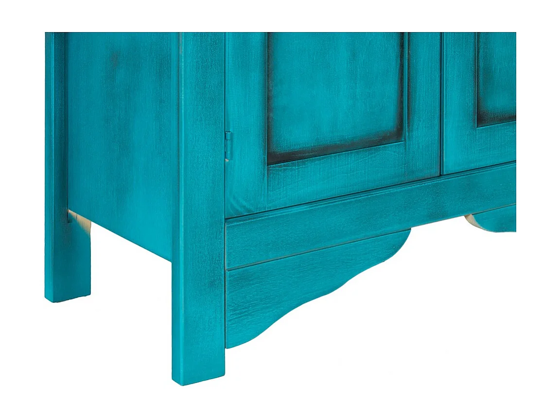 Kledingkast Canton, Blauw, 85x37x115 cm, EPIKASA