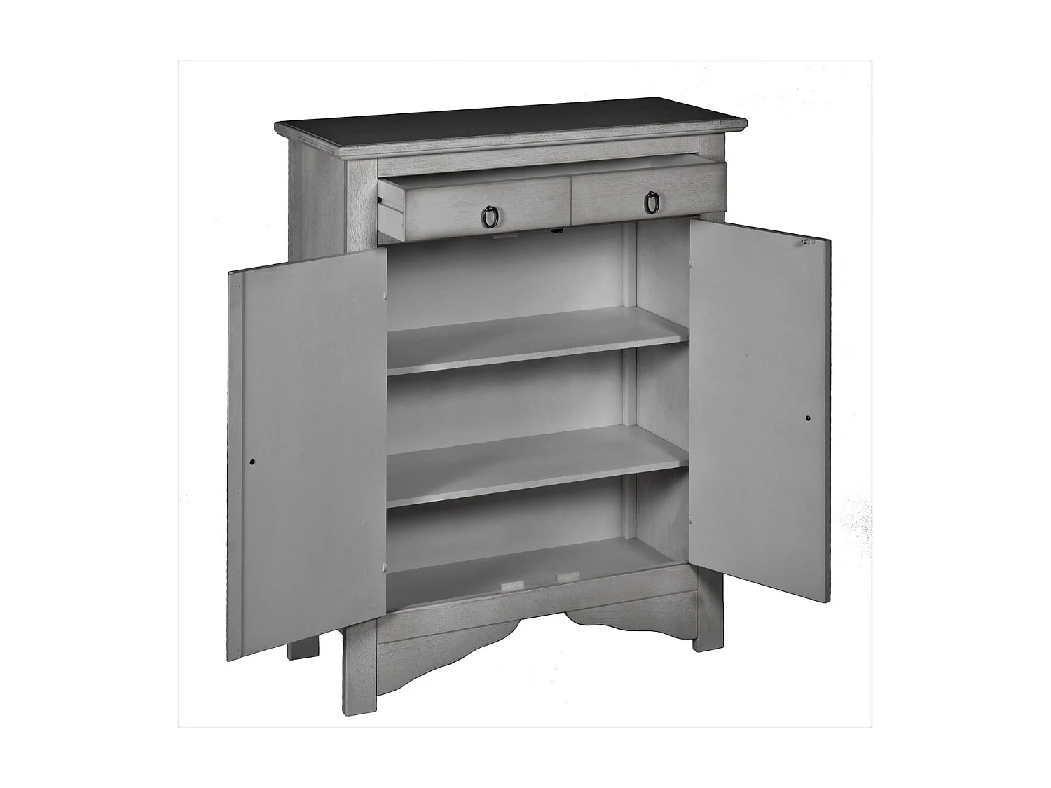 Szafa Canton, Biały, 85x37x115 cm, EPIKASA