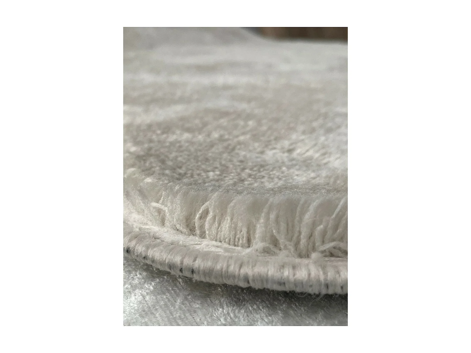 Lot de 2 Tapis de Salle de Bain Plush, Beige, 60x40x2 cm, EPIKASA