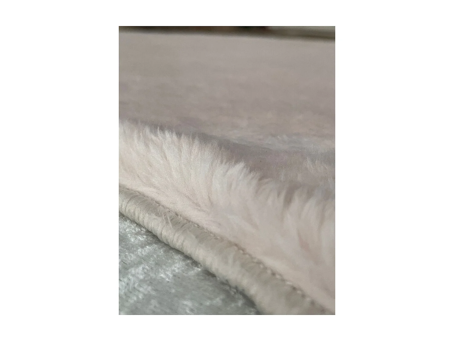 Set di 2 Tappeti Bagno Plush, Rosa, 60x40x2 cm, EPIKASA