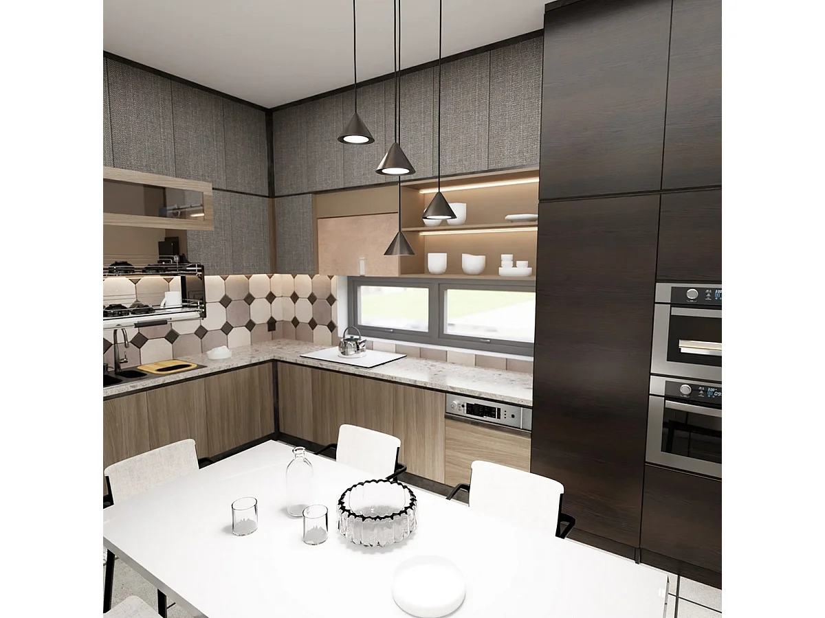 Suspension Elit, Noir, 30x100x30 cm, Seven Design