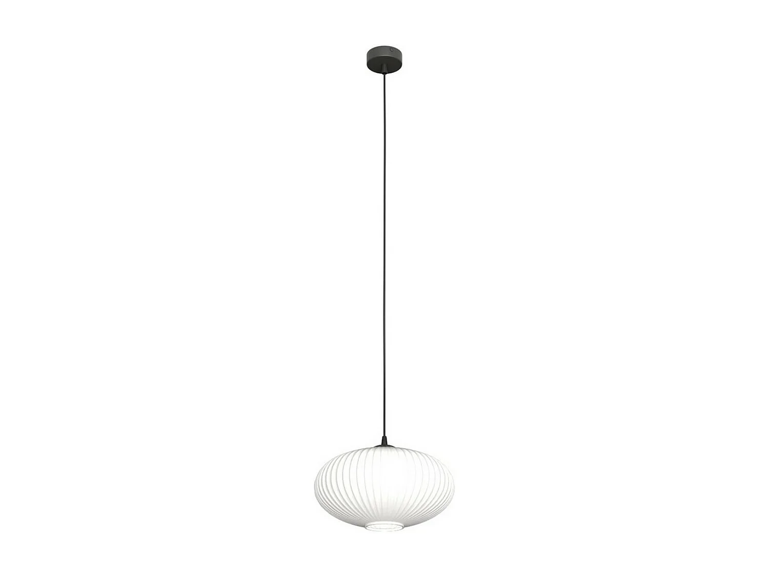 Hanglamp Coco, Zwart, 200x200x200 cm, Seven Design