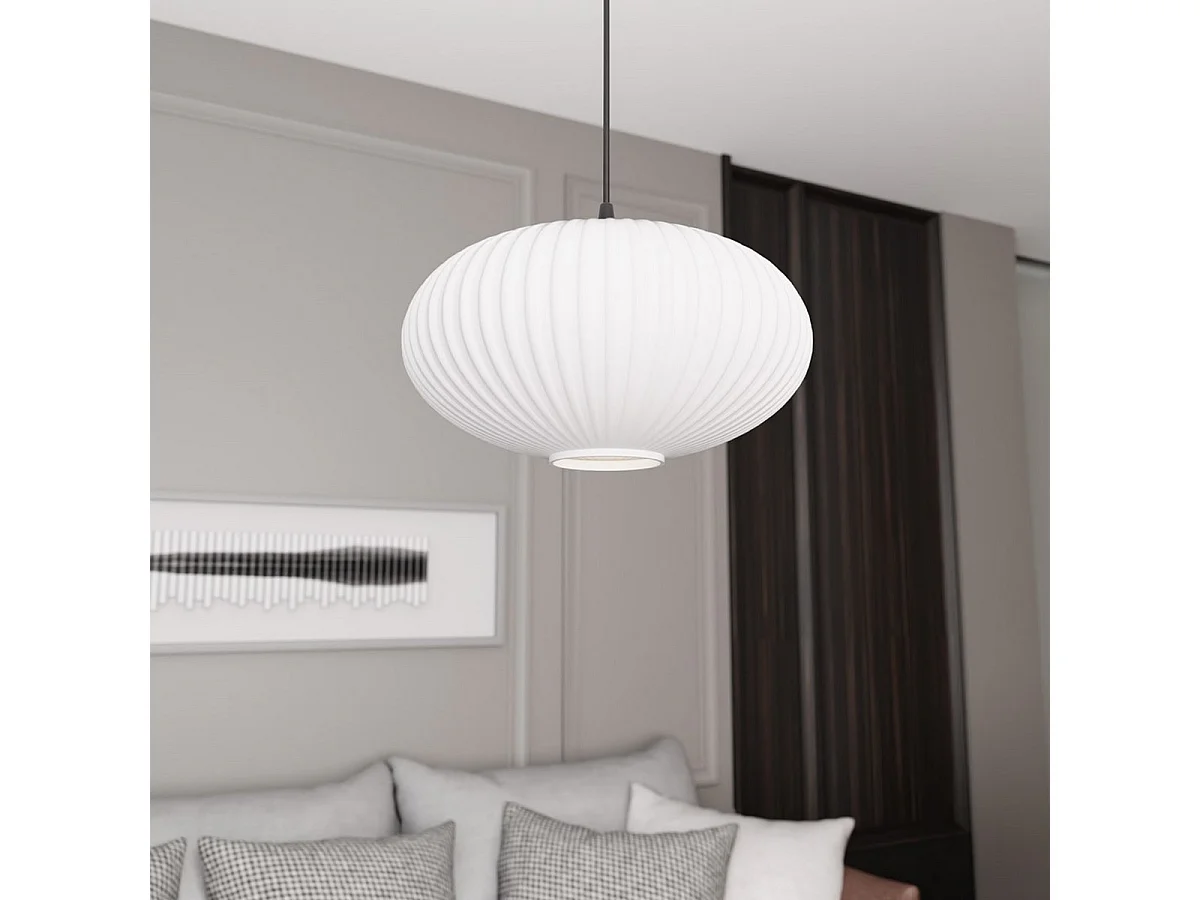 Hanglamp Coco, Zwart, 200x200x200 cm, Seven Design