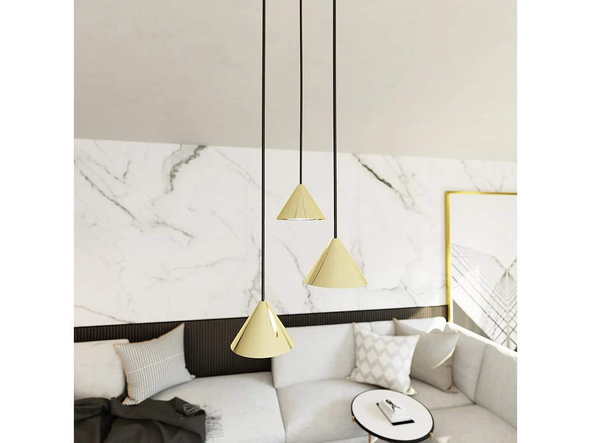 Suspension Elit, Or, 20x100x20 cm, Seven Design