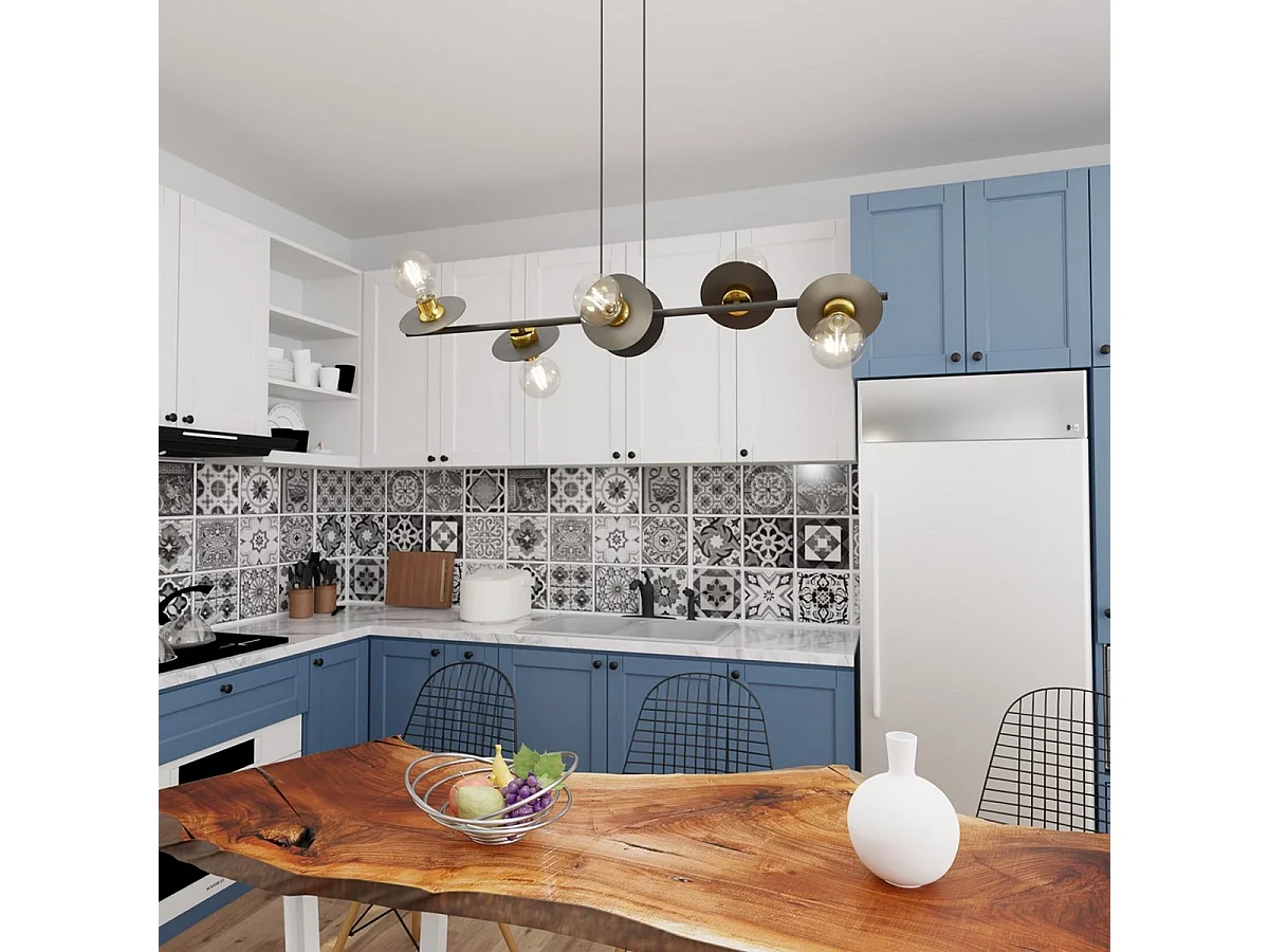 Suspension Token 2, Noir, 100x14x120 cm, Seven Design