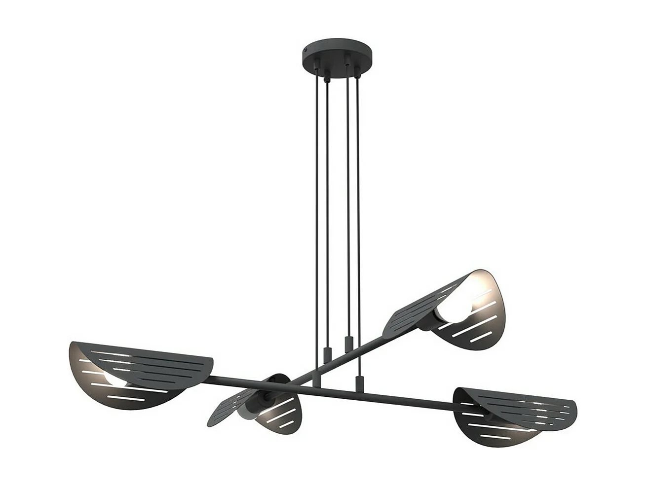 Suspension Saber, Noir, 104x104x120 cm, Seven Design