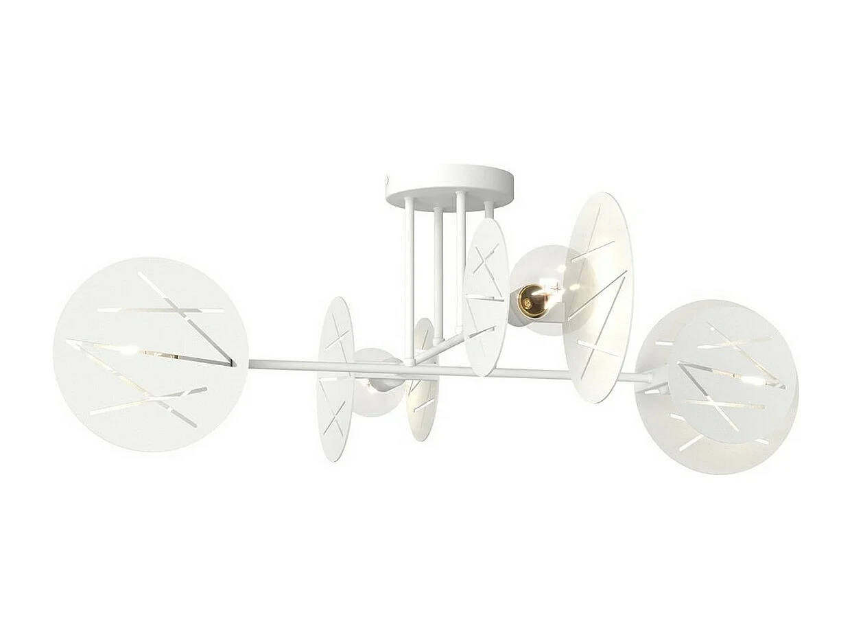 Candeeiro Suspenso Frick, Branco, 89x89x120 cm, Seven Design