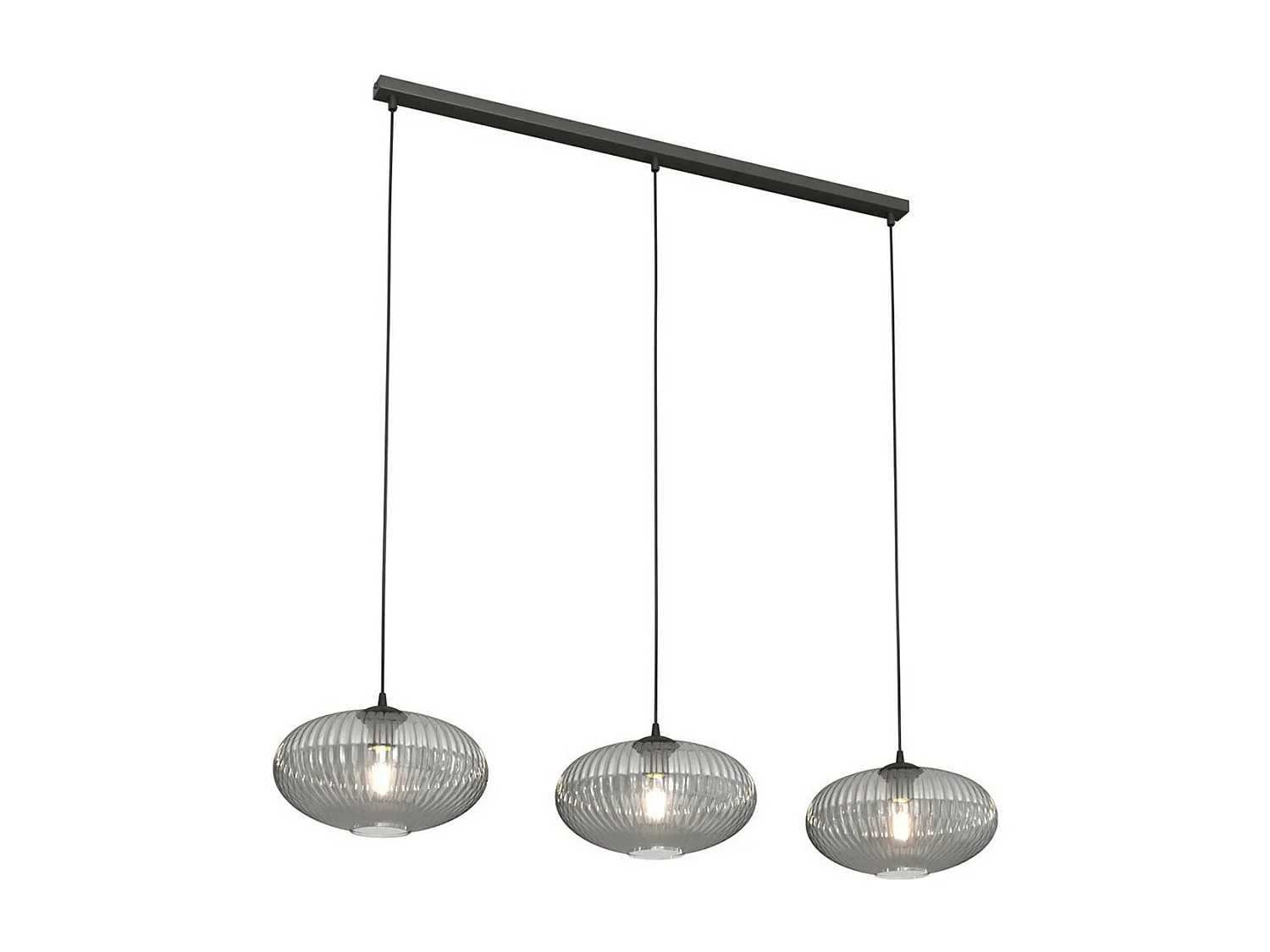 Suspension Coco 6, Noir, 200x200x200 cm, Seven Design