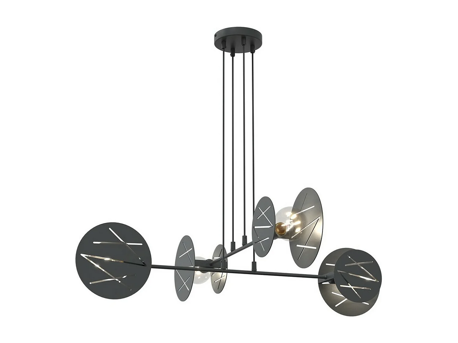 Lampa Wisząca Xotic, Czarny, 89x89x120 cm, Seven Design