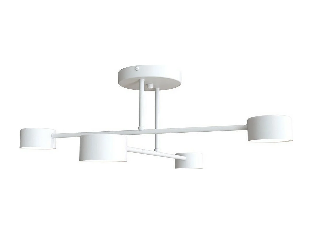 Candeeiro de Teto Halo 2, Branco, 60x20x60 cm, Seven Design