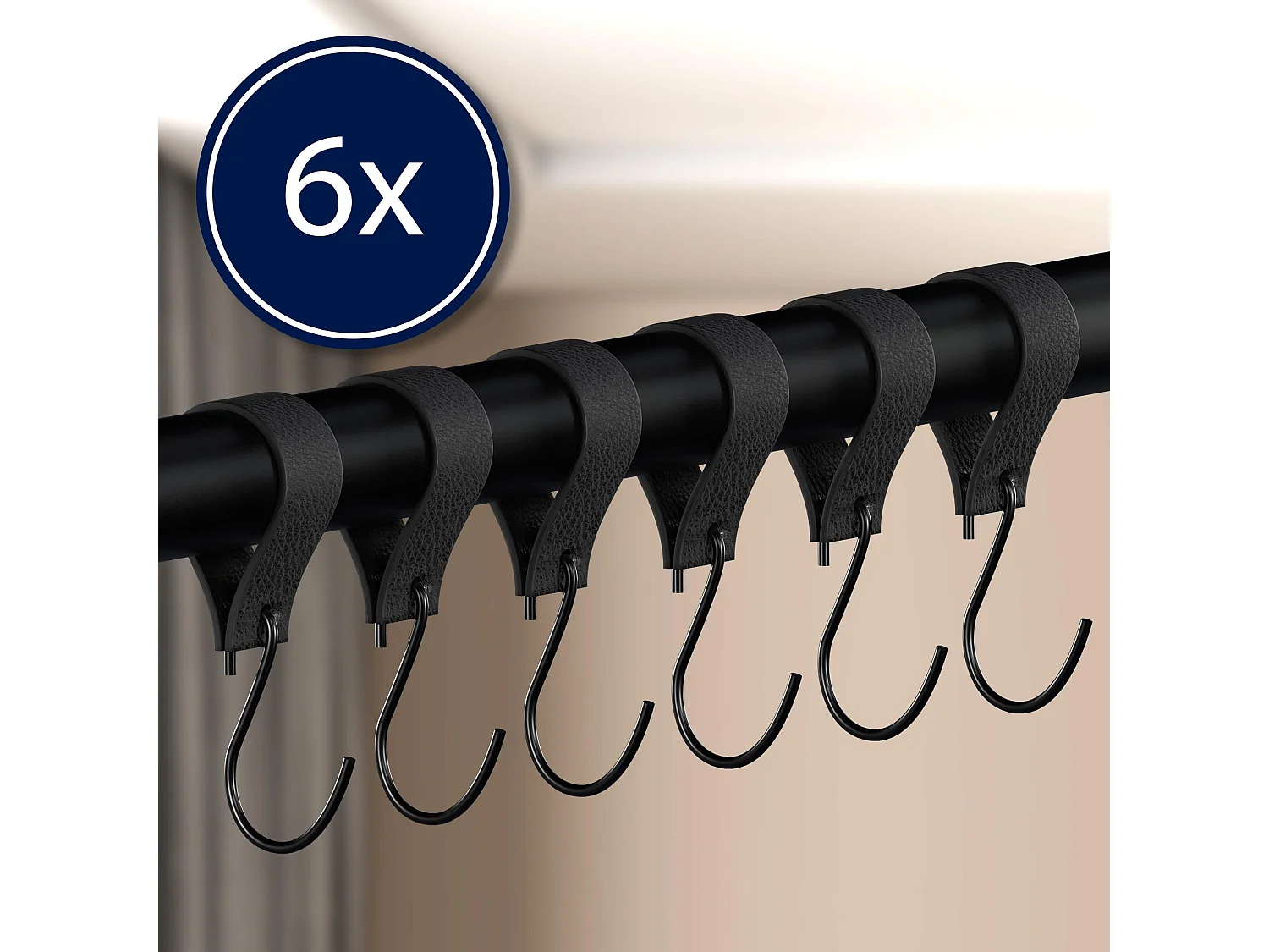 Portant à vêtement - Métal - 120x60 cm - Noir - Fenton