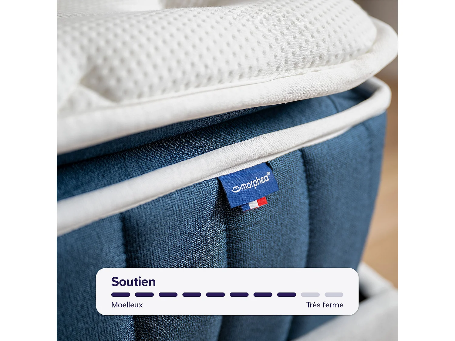 Matelas luxe hybride mémoire de forme 180x200 épais 30cm