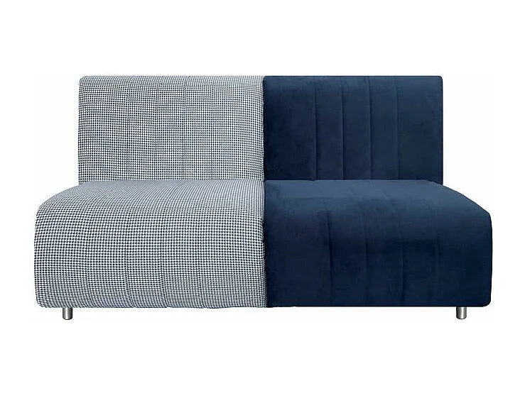 PUZZLE Canapé convertible 3 places-bleu marine