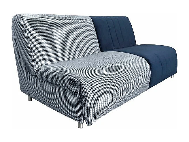 PUZZLE Canapé convertible 3 places-bleu marine