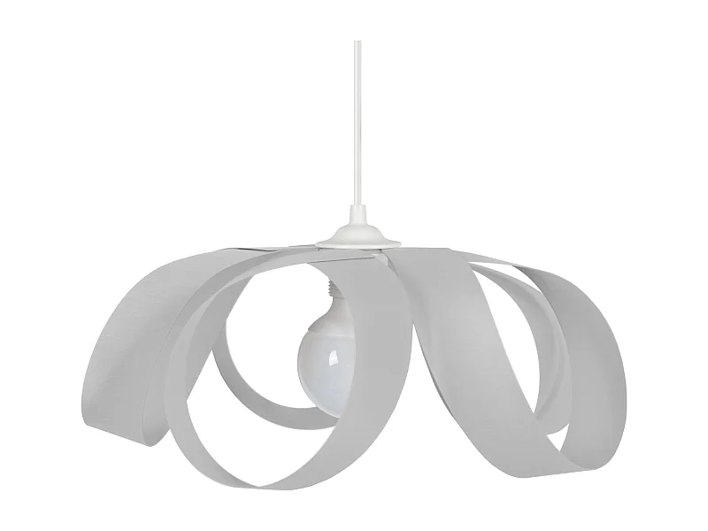 Suspension TOSEL ,métal,Gris ,H 78xD30xP30cm