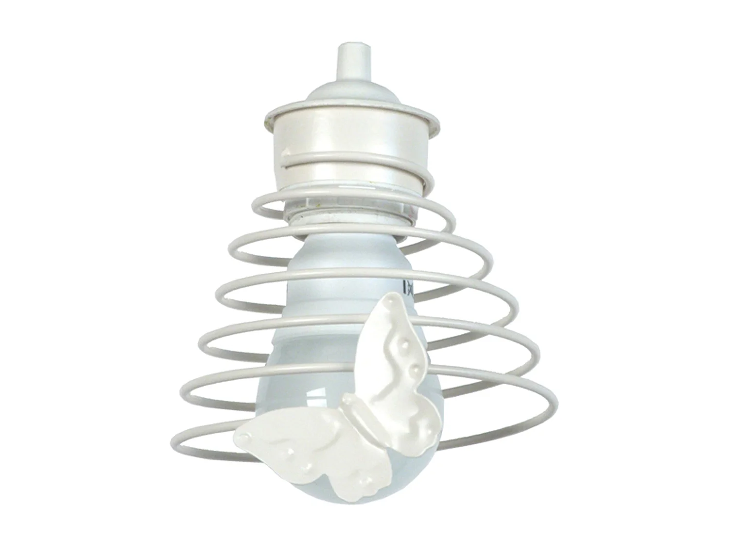 Suspension TOSEL ,métal,Blanc ,H75xD14xP14cm