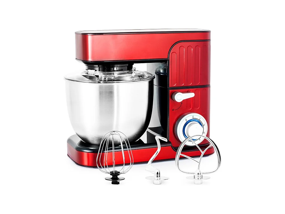 Robot Pétrin Inox Avec Mouvement Planétaire Antara Kitchencook Rouge