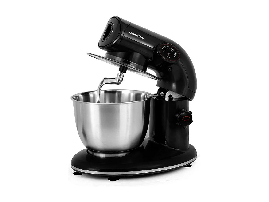 Robot Pétrin Avec Bol Inox 5 L Ak80 Kitchencook Noir