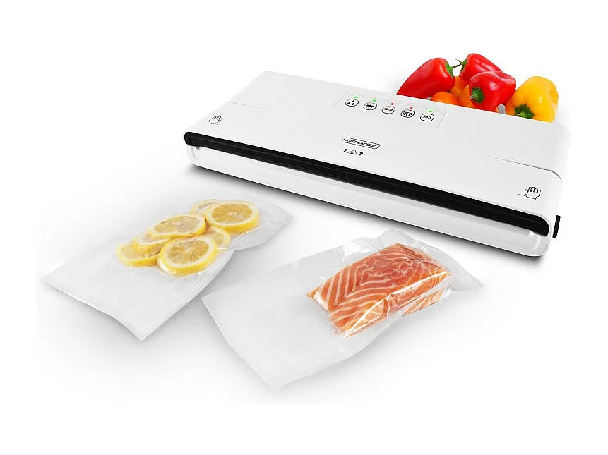 Machine Sous Vide Avec Coupe-rouleau Blanche Modèle Airprotect300 De Kitchencook