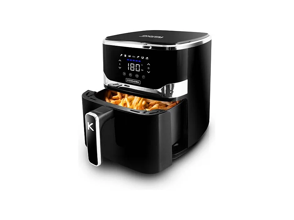 Friteuse à Air De 5,5l 1400w Et 7 Programmes Airmed55 De Kitchencook
