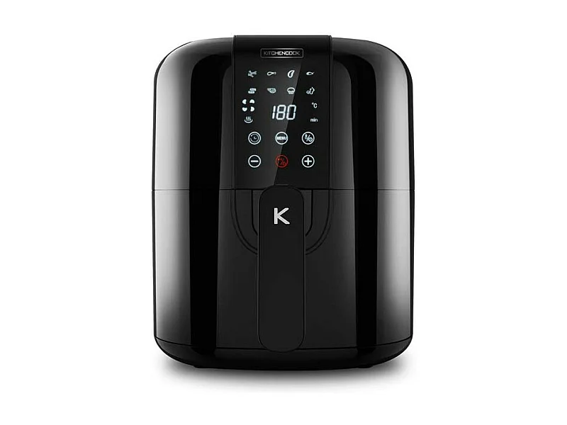 Friteuse Sans Huile De 3l - 8 Programmes Airmed Noir De Kitchencook