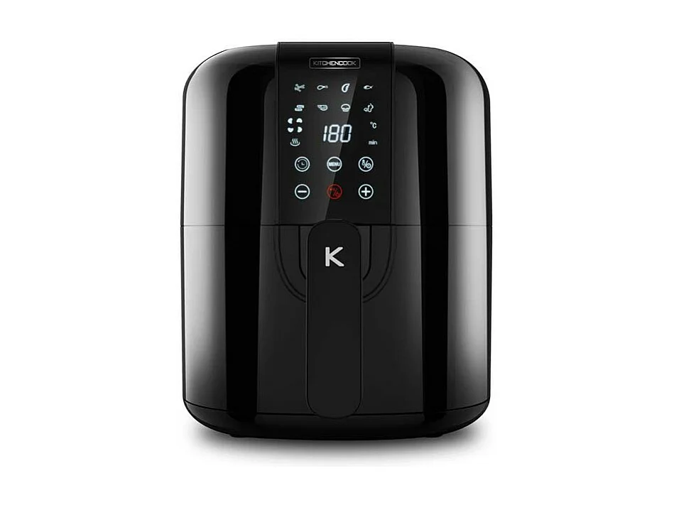 Friteuse Sans Huile De 3l - 8 Programmes Airmed Noir De Kitchencook