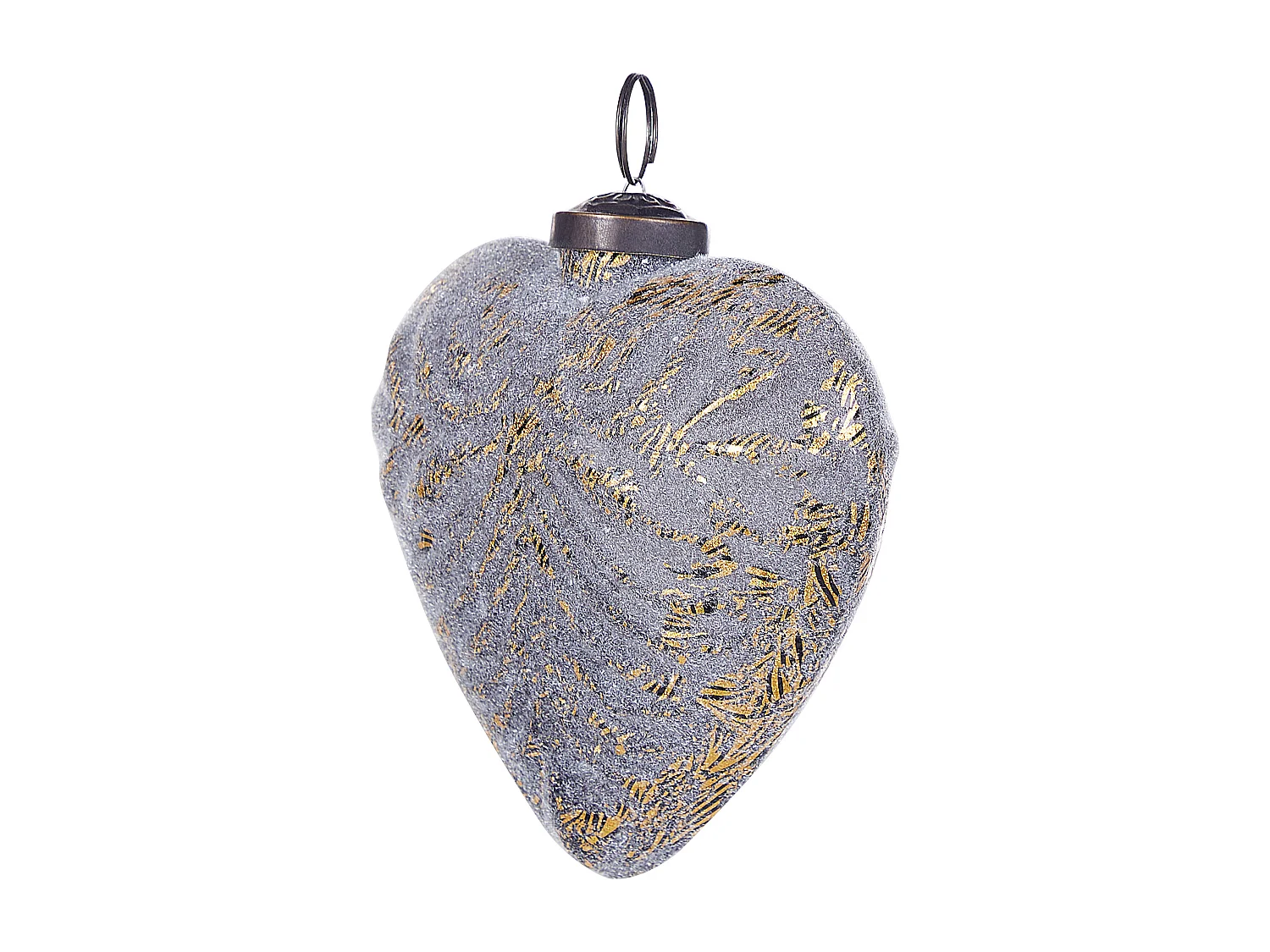 Lot de 4 boules FERIABLE Verre Gris