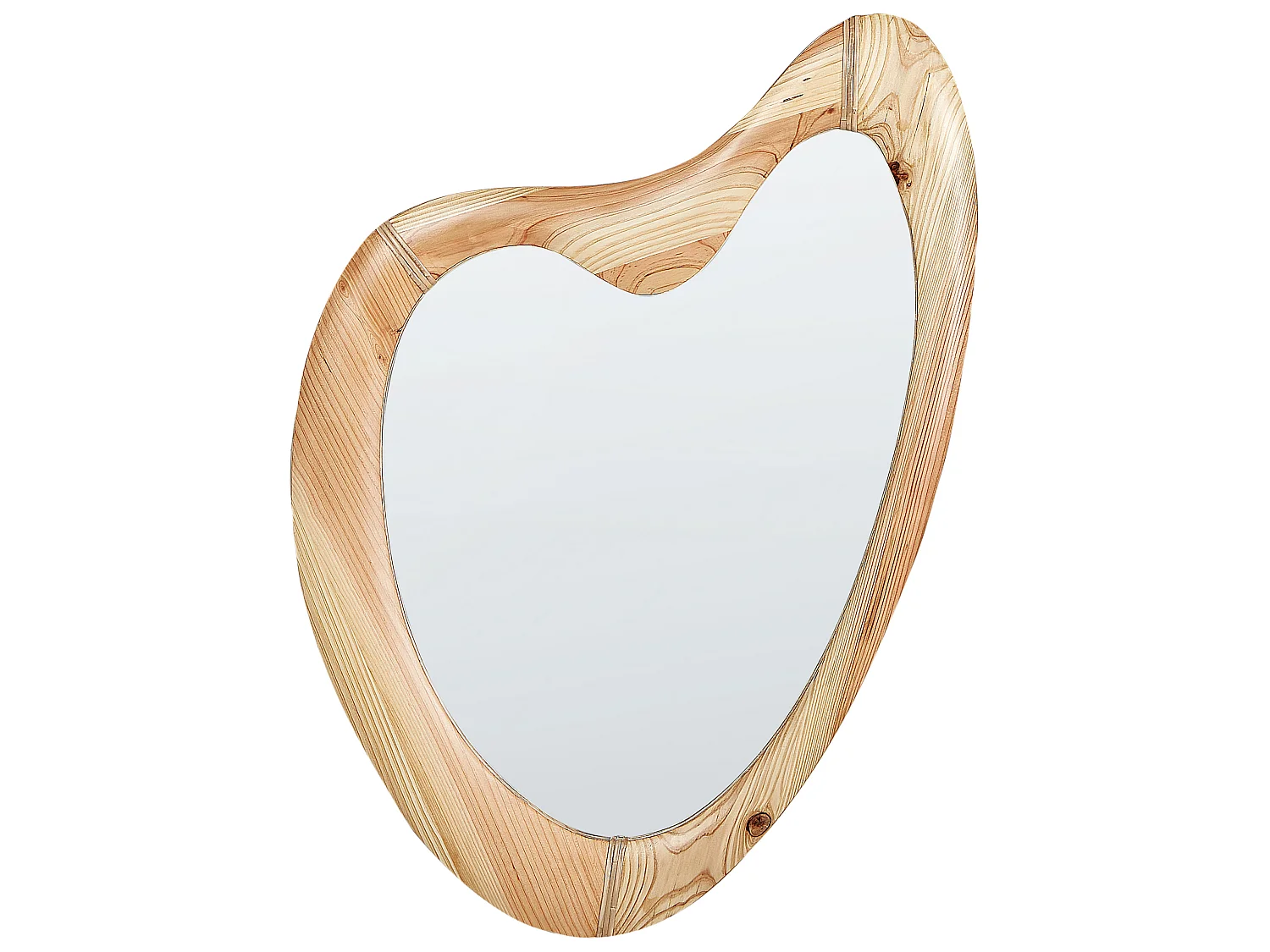Miroir NEURE 90 cm 77 cm Bois Naturel