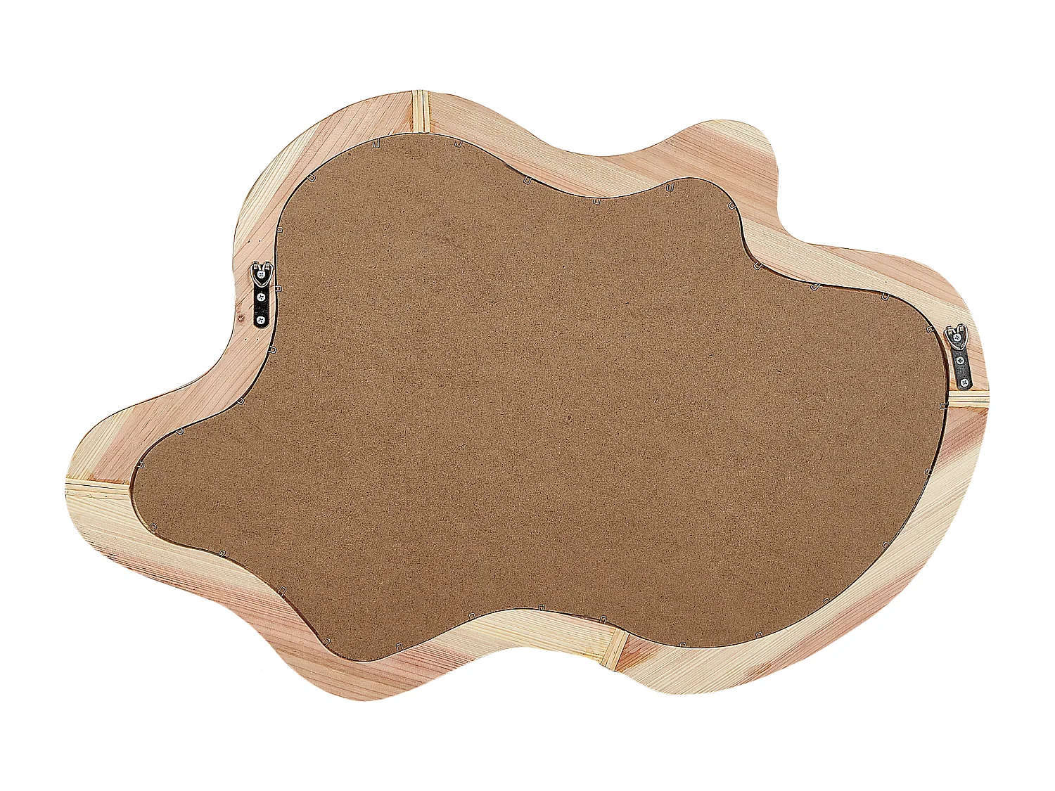 Wandspiegel DREVANT 49 cm 89 cm Hout Natuurlijk