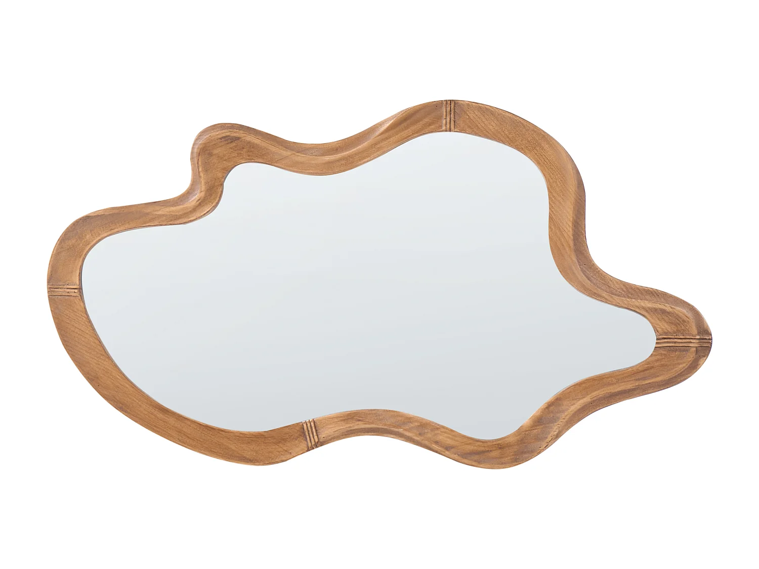 Miroir DREVANT 89 cm 52 cm Bois de sapin Naturel