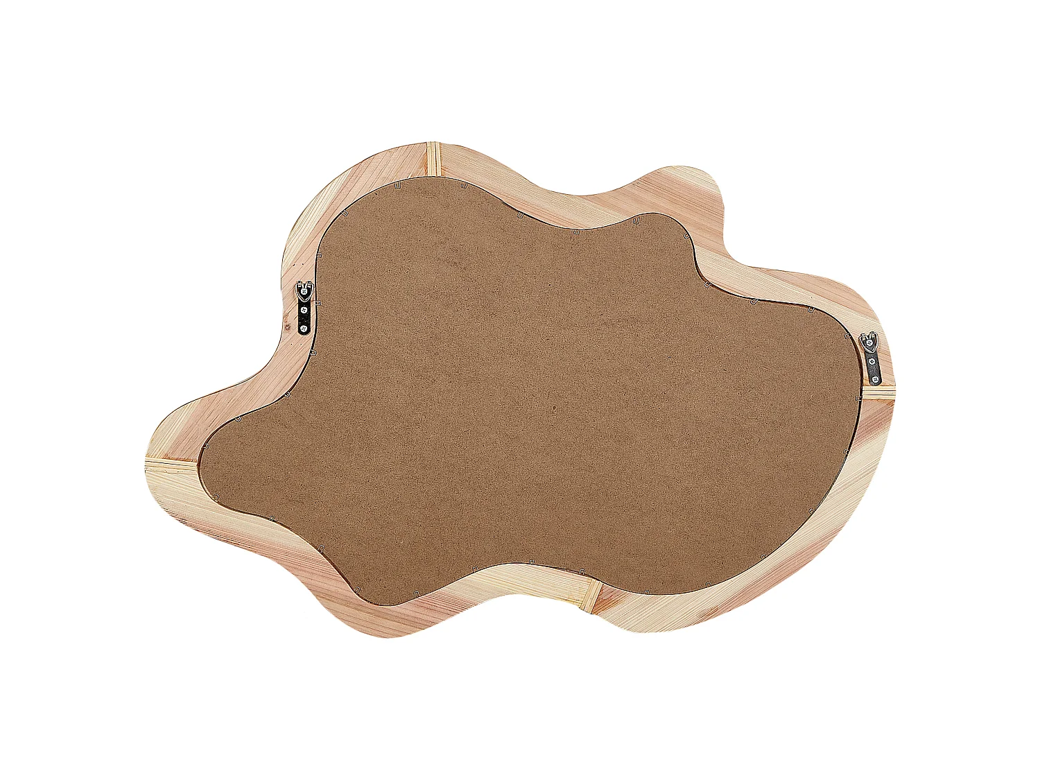 Wandspiegel DREVANT 49 cm 89 cm Hout Natuurlijk
