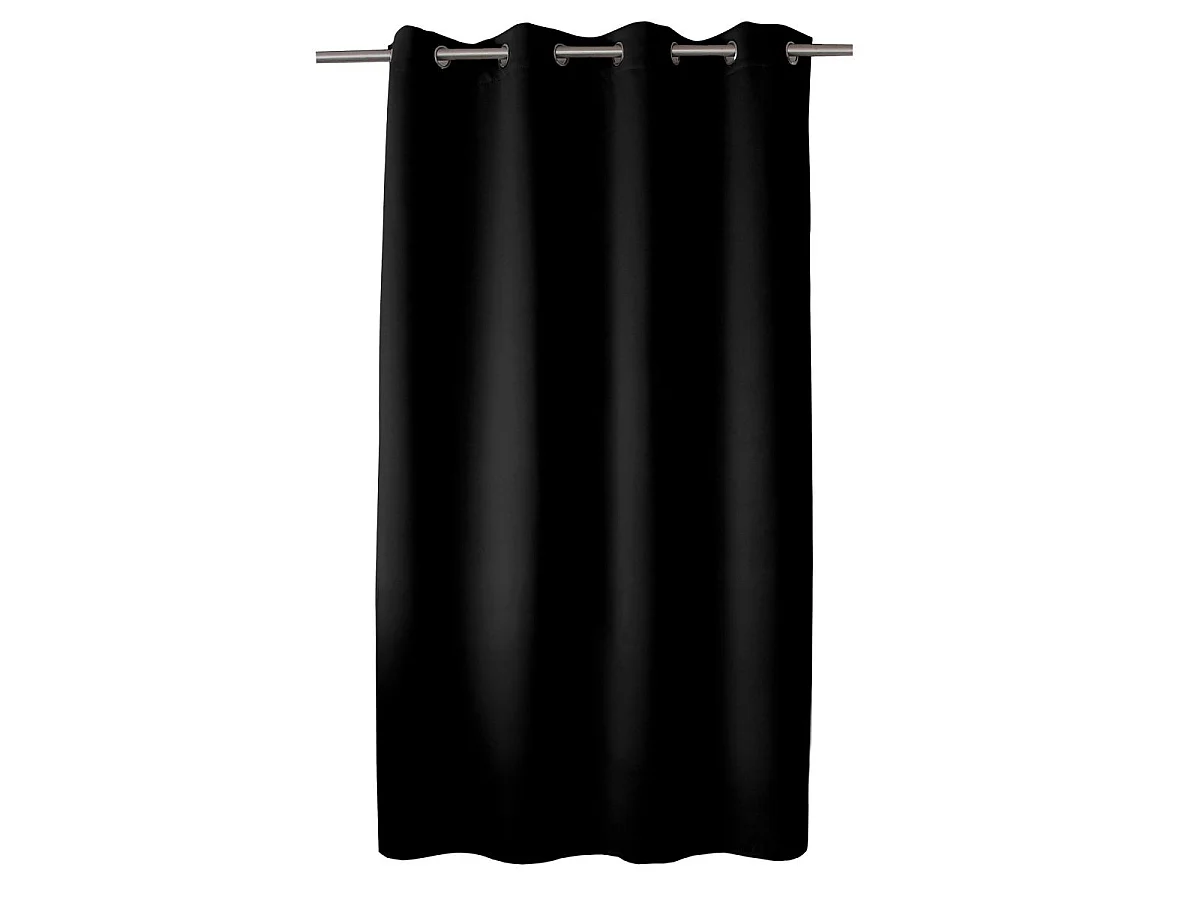 Einfarbiger Verdunkelungsvorhang mit 8 Ösen 140 x 180 cm