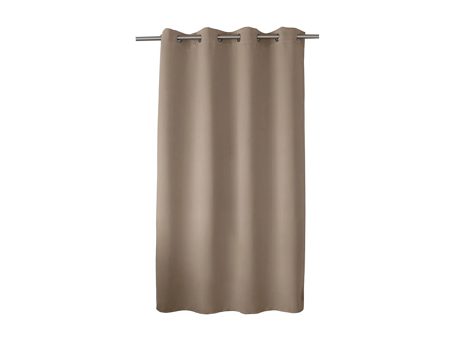 Cortina ocultante unida con 8 ollaos 140 x 180 cm