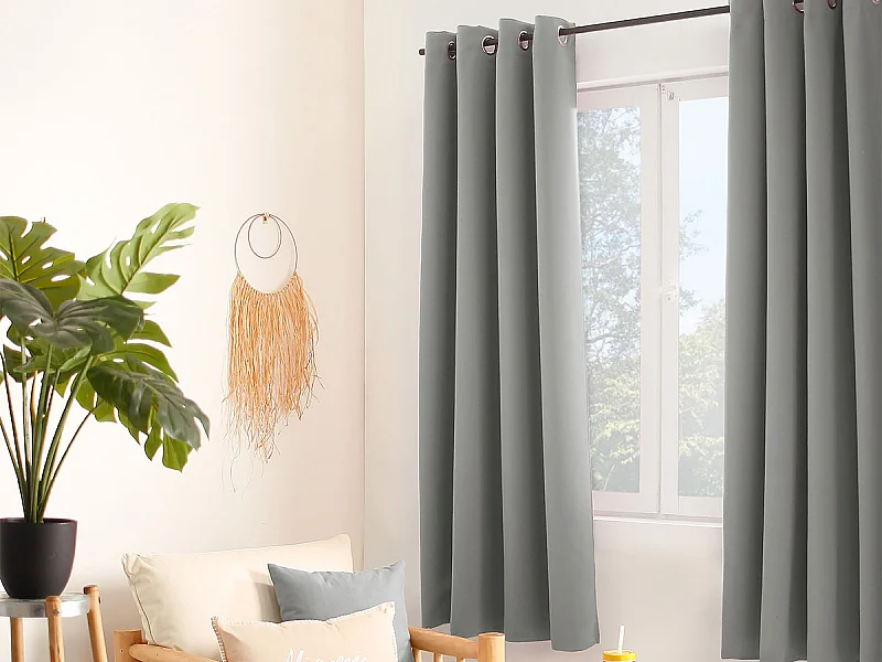 Rideau occultant Basic 140 x 180 cm - Enjoy Home