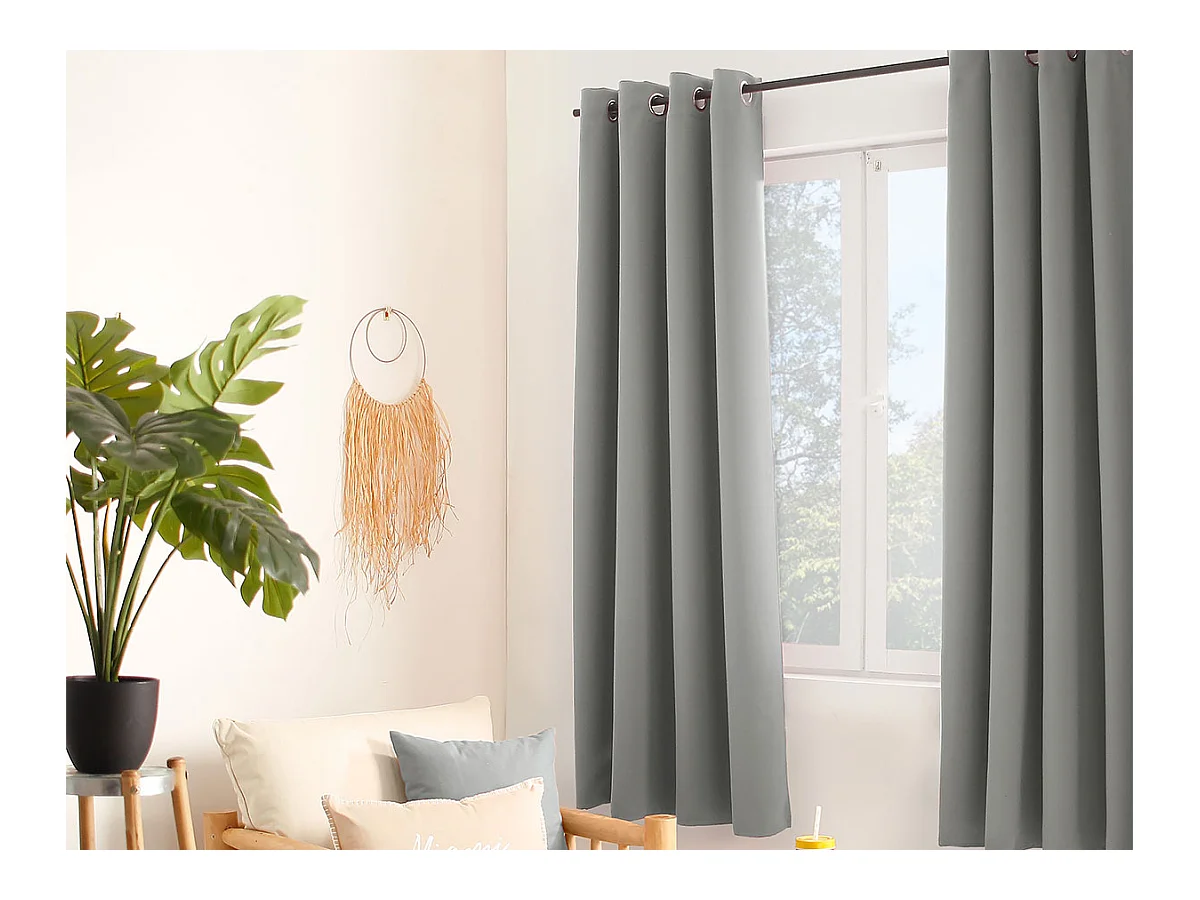 Rideau occultant Basic 140 x 180 cm - Enjoy Home