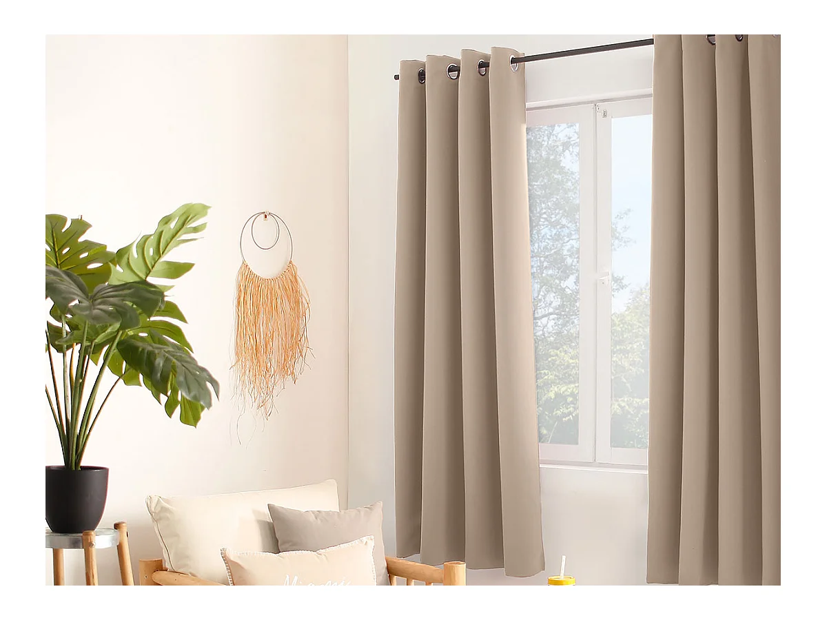 Rideau occultant Basic 140 x 180 cm - Enjoy Home