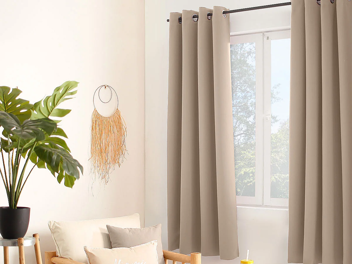Rideau occultant Basic 140 x 180 cm - Enjoy Home
