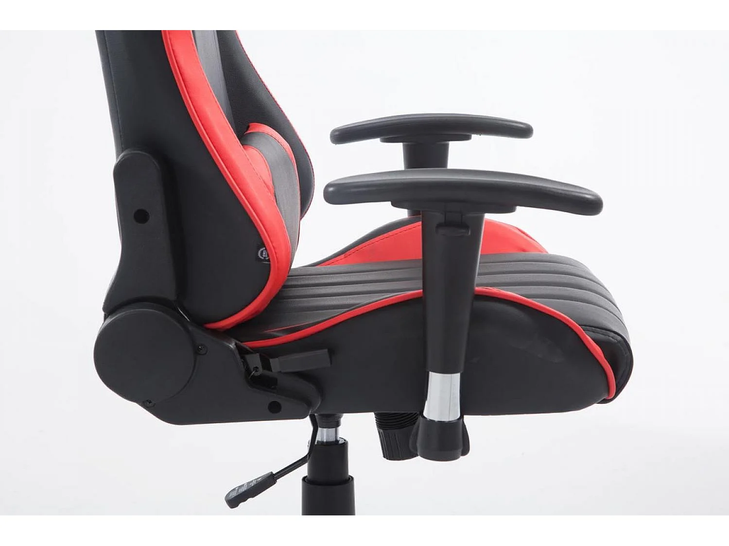 Chaise de bureau - Similicuir - Noir / Rouge - Shift XL