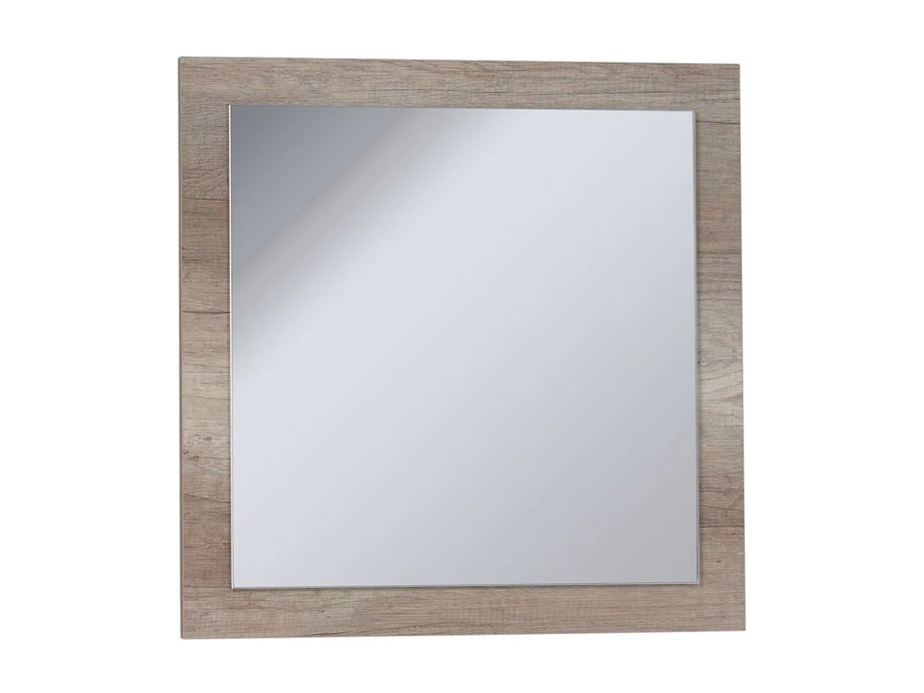 Salle à manger FARRA : buffet, vitrine, 3 miroirs et table 180cm avec LED