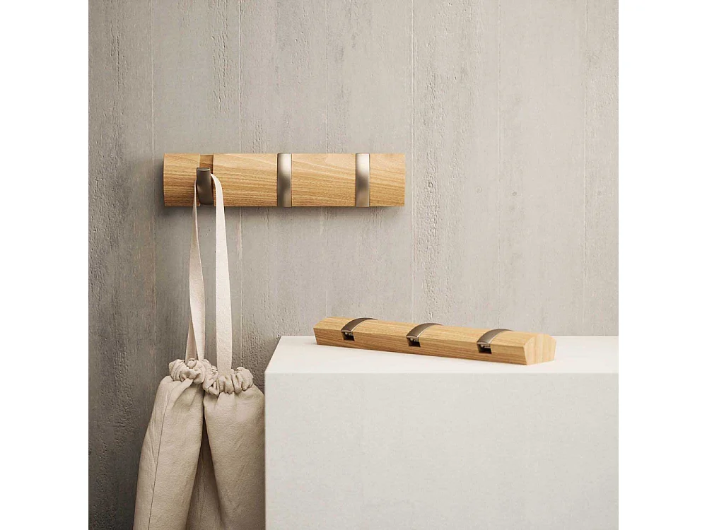 Porte manteaux Flip 3 crochets