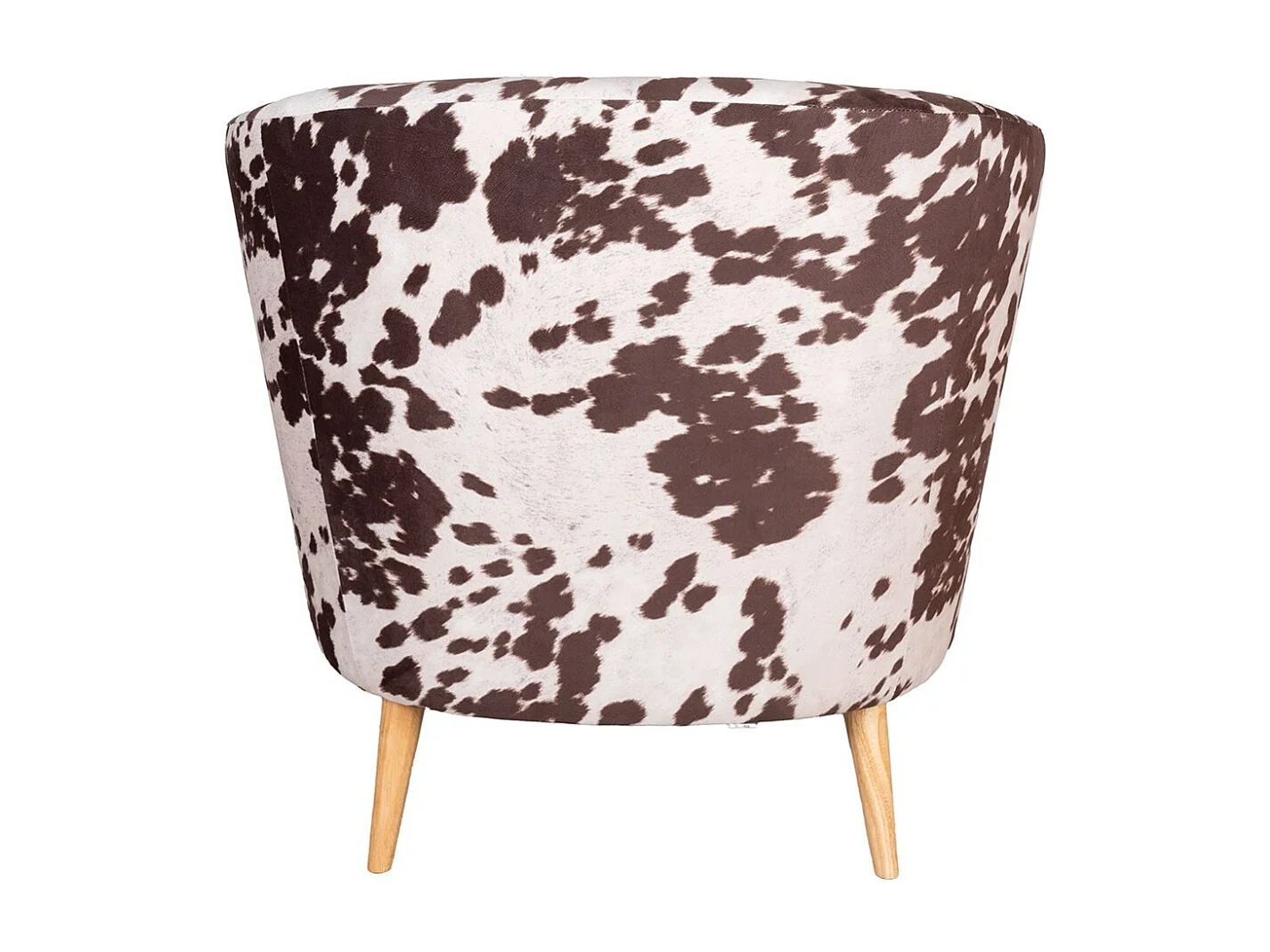 Fauteuil effet peau de vache Grand