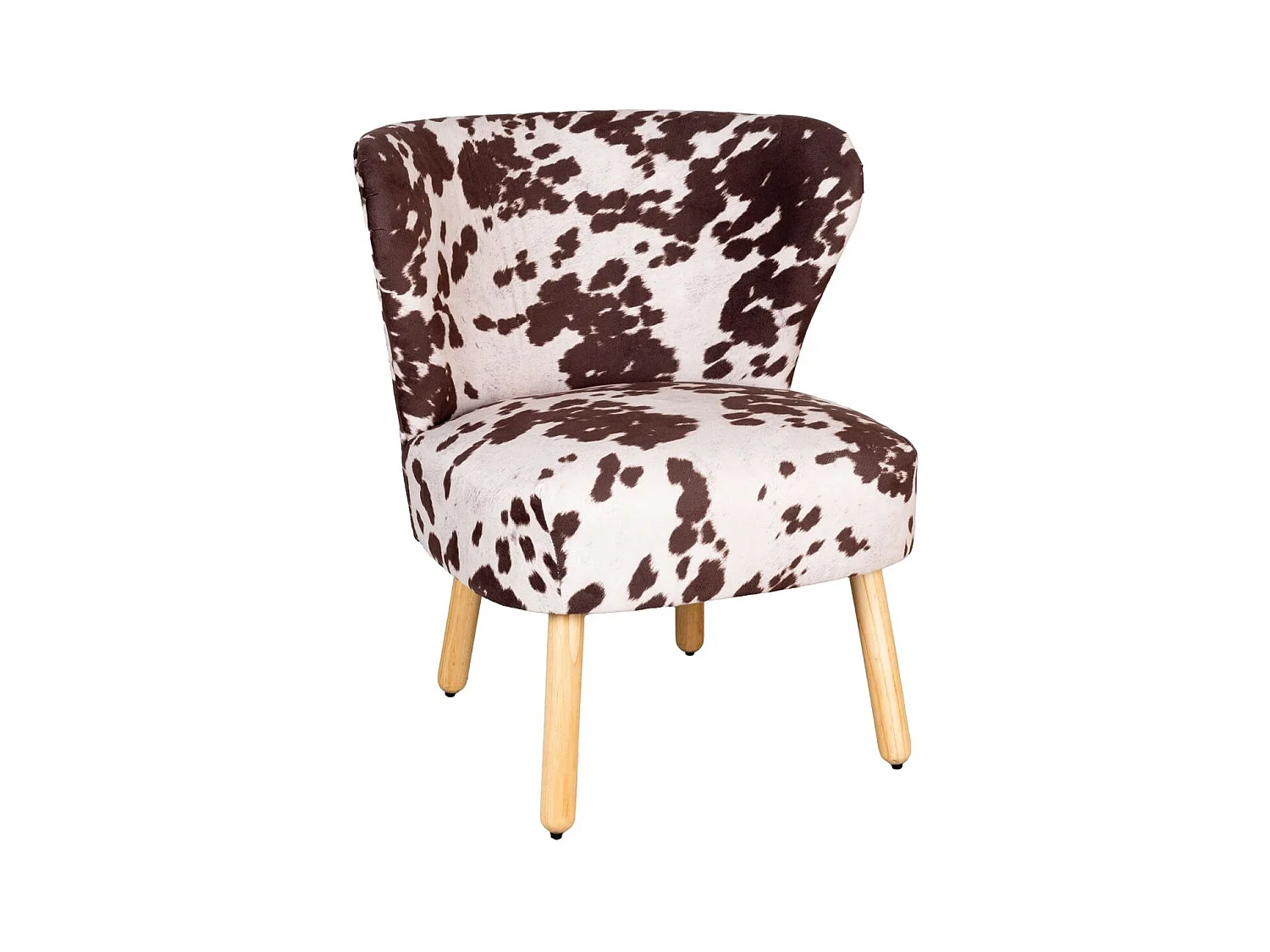 Fauteuil effet peau de vache Petit