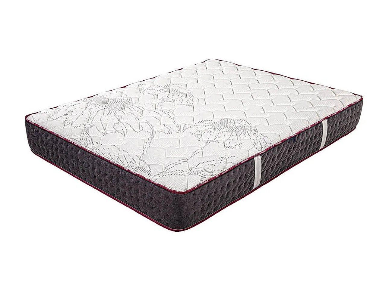 GOLBERT - Matelas 140x190 cm Mousse haute résilience haute adaptabilité Ep.24cm