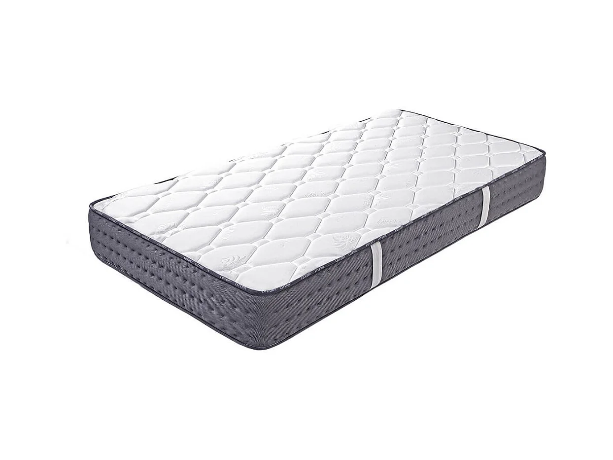 ZENITH - Matelas 90x190 cm Mousse haute résilience Soutien ferme Ep.20cm