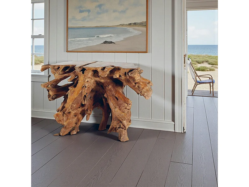 Console racine de teck recyclé ARIZONA