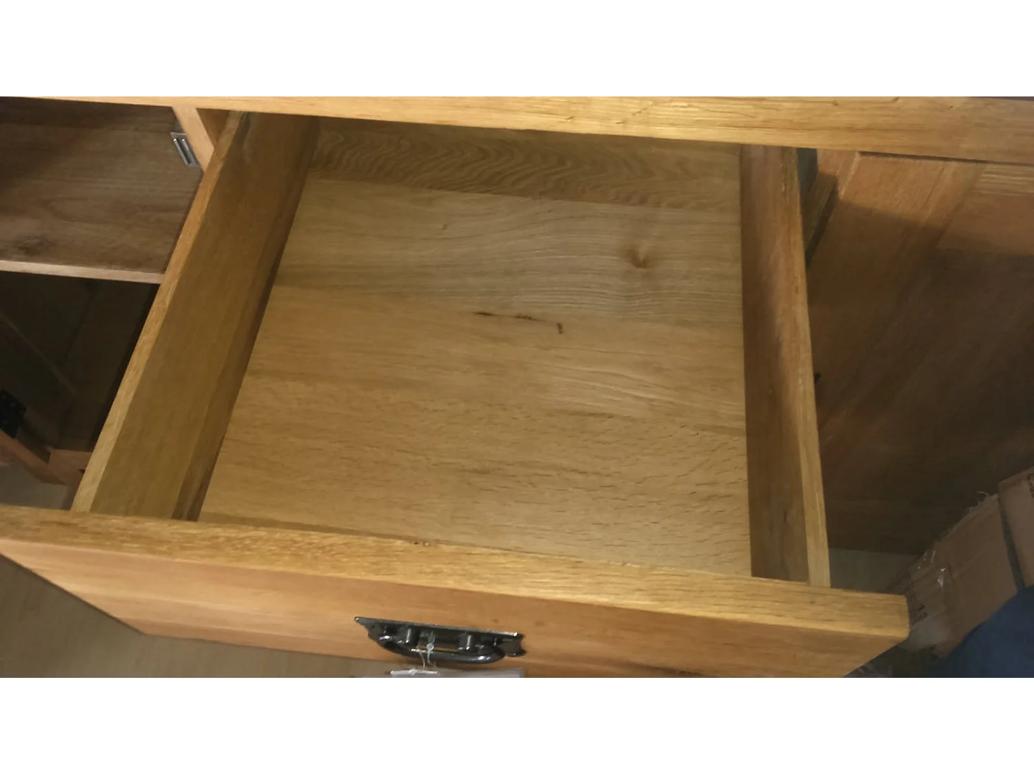 Buffet 2 portes chêne massif 150cm FJORD